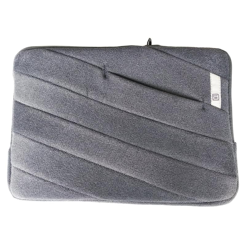 黑色11英寸便攜式筆記本電腦平板電腦保護套，AGVER可容納高達10英寸筆記本電腦平板電腦iPad保護袋手提保護包(SLV019-BK)